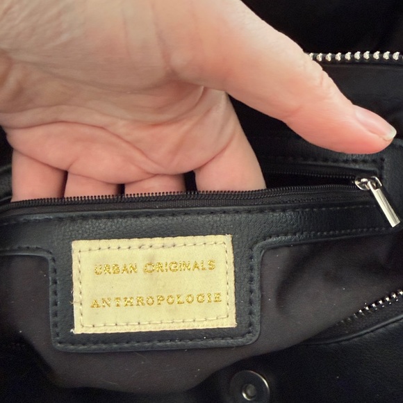 Anthropologie, black work bag, urban originals - Picture 2 of 8